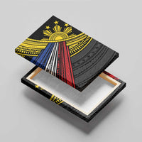 Philippines Sun Canvas Wall Art Pasifika Tribal Style