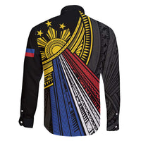 Philippines Sun Family Matching Short Sleeve Bodycon Dress and Hawaiian Shirt Pasifika Tribal Style