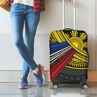 Philippines Sun Luggage Cover Pasifika Tribal Style LT7 - Polynesian Pride