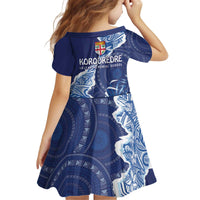Fiji Lelean Memorial School Personalised Kid Short Sleeve Dress Korodredre Davuilevu Masi Mix Style