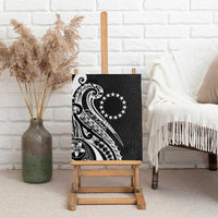 Kia Orana Cook Islands Canvas Wall Art Kerekere Plumeria Tropical Waves - Polynesian Pride