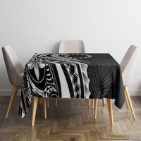 Kia Orana Cook Islands Tablecloth Kerekere Plumeria Tropical Waves - Polynesian Pride