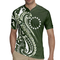 Kia Orana Cook Islands Rugby Jersey Matie Plumeria Tropical Waves - Polynesian Pride