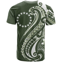 Kia Orana Cook Islands T Shirt Matie Plumeria Tropical Waves - Polynesian Pride