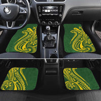 Kia Orana Cook Islands Car Mats Plumeria Tropical Waves - Polynesian Pride