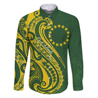 Kia Orana Cook Islands Family Matching Puletasi and Hawaiian Shirt Plumeria Tropical Waves - Polynesian Pride