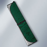 Hawaii Rainbow Warriors Alumni Auto Sun Shade Ti Maile Lei - Glory For The Warriors
