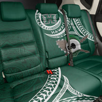 Hawaii Rainbow Warriors Alumni Back Car Seat Cover Ti Maile Lei - Glory For The Warriors