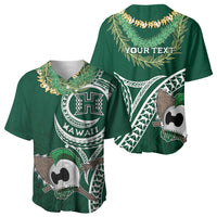 Hawaii Rainbow Warriors Alumni Personalized Baseball Jersey Ti Maile Lei - Glory For The Warriors