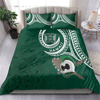 Hawaii Rainbow Warriors Alumni Bedding Set Ti Maile Lei - Glory For The Warriors