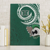 Hawaii Rainbow Warriors Alumni Canvas Wall Art Ti Maile Lei - Glory For The Warriors