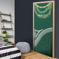 Hawaii Rainbow Warriors Alumni Personalized Door Cover Ti Maile Lei - Glory For The Warriors