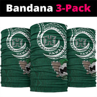 Hawaii Rainbow Warriors Alumni Neck Gaiter Ti Maile Lei - Glory For The Warriors