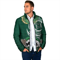 Hawaii Rainbow Warriors Alumni Personalized Padded Jacket Ti Maile Lei - Glory For The Warriors