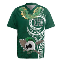 Hawaii Rainbow Warriors Alumni Personalized Rugby Jersey Ti Maile Lei - Glory For The Warriors