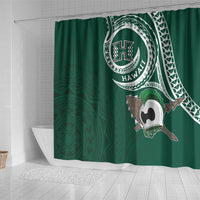 Hawaii Rainbow Warriors Alumni Shower Curtain Ti Maile Lei - Glory For The Warriors