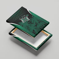 Hawaii Rainbow Warriors La'au Pama Canvas Wall Art
