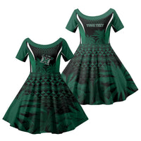 Hawaii Rainbow Warriors La'au Pama Personalized Family Matching Mermaid Dress and Hawaiian Shirt