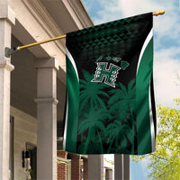 Hawaii Rainbow Warriors La'au Pama Garden Flag
