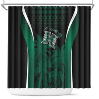 Hawaii Rainbow Warriors La'au Pama Shower Curtain