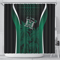 Hawaii Rainbow Warriors La'au Pama Shower Curtain