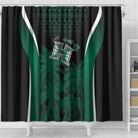 Hawaii Rainbow Warriors La'au Pama Shower Curtain