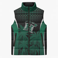 Hawaii Rainbow Warriors La'au Pama Personalized Sleeveless Puffer Jacket