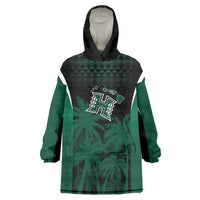 Hawaii Rainbow Warriors La'au Pama Personalized Wearable Blanket Hoodie