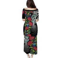 Meri Kirihimete New Zealand Puletasi Tui on Pohutukawa