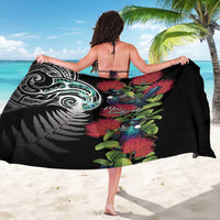Meri Kirihimete New Zealand Sarong Tui on Pohutukawa