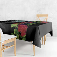 Meri Kirihimete New Zealand Tablecloth Tui on Pohutukawa