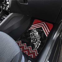 New Zealand Christmas Taniko Poutama Car Mats Mountainscape Maori Fern - Polynesian Pride
