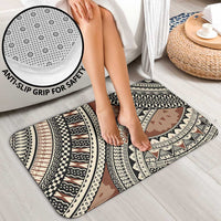 Bula Fiji Classic Masi Tapa Bathroom Set Vintage Brown - Polynesian Pride