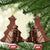 Bula Fiji Tribal Masi Tapa Ceramic Ornament Brown LT7 Christmas Tree Brown - Polynesian Pride