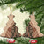 Bula Fiji Tribal Masi Tapa Ceramic Ornament Beige LT7 Christmas Tree Beige - Polynesian Pride