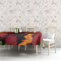 Hawaii Kilauea Volcano Tablecloth Pele Goddess