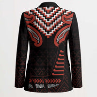 Maori Waitangi Blazer Kotahitanga Poutama Mix Whakairo - Polynesian Pride