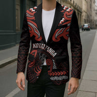 Maori Waitangi Blazer Kotahitanga Poutama Mix Whakairo - Polynesian Pride