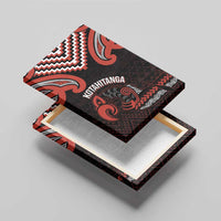 Maori Waitangi Canvas Wall Art Kotahitanga Poutama Mix Whakairo - Polynesian Pride