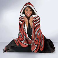 Maori Waitangi Hooded Blanket Kotahitanga Poutama Mix Whakairo - Polynesian Pride