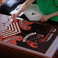 Maori Waitangi Puzzle Kotahitanga Poutama Mix Whakairo - Polynesian Pride