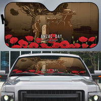 Australia - New Zealand ANZAC Lone Pine Auto Sun Shade The Last Post