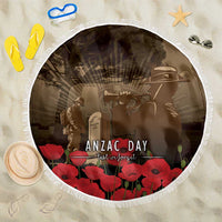 Australia - New Zealand ANZAC Lone Pine Beach Blanket The Last Post