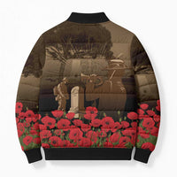 Australia - New Zealand ANZAC Lone Pine Bomber Puffer Jacket The Last Post