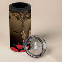 Australia - New Zealand ANZAC Lone Pine 4 in 1 Can Cooler Tumbler The Last Post