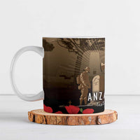 Australia - New Zealand ANZAC Lone Pine Ceramic Mug The Last Post