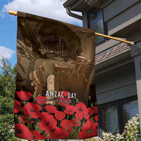 Australia - New Zealand ANZAC Lone Pine Garden Flag The Last Post