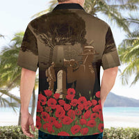 Australia - New Zealand ANZAC Lone Pine Hawaiian Shirt The Last Post