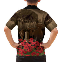 Australia - New Zealand ANZAC Lone Pine Hawaiian Shirt The Last Post