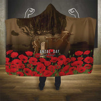 Australia - New Zealand ANZAC Lone Pine Hooded Blanket The Last Post
